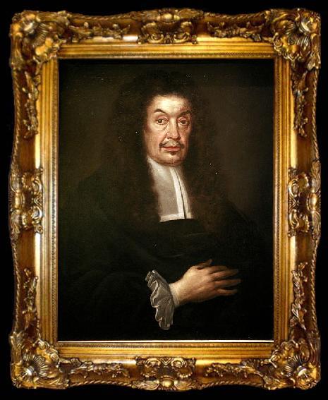 framed  abraham sehopfer Johann Adam Schrag, ta009-2